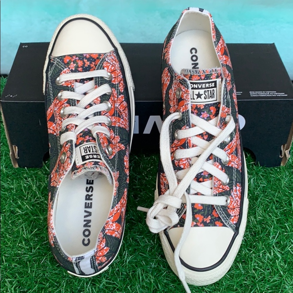 CONVERSE CTAS OX EGRET/MULTI/BLACK WMNS - Picture 7 of 16